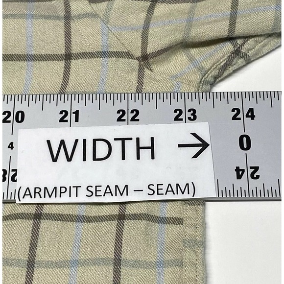 Joseph Abboud Shirt Medium M Men's Button Up LS Collared Multicolor Check euc - Picture 5 of 5